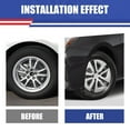 thumbnail image 5 of 4pcs/Set 15" Hubcaps Wheel Rims Cover for 2016-2022 Toyota Prius;2017-2022 Toyota Prius Prime;2020-2024 Toyota Corolla Hybrid Compatible with Alloy Wheels(15-inch,Silver Lacquer & Black Lacquer), 5 of 8