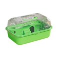 thumbnail image 5 of Vaveren Small Animal Cage, Hamster Habitat Ventilation, Water Bottle, Pet Exercise Playing House,Pet Carrier for Hedgehog Mice Gerbil Lime Green, 5 of 8