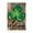 D, variant on Beautynvta St. Patrick's Day Garden Flag, 12x18 Inch Double Sided Green Clovers Welcome Flag for Spring Yard Outdoor Decoration