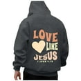 thumbnail image 1 of WILLBEST Sudaderas De Hombre Sudaderas con Capucha para Hombre para Uso Diario Informal Sudaderas Holgadas con Gráficos para Otoño e Invierno Versátiles y Cómodas para Combinar con Camisetas XXXGrande, 1 of 3