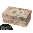 thumbnail image 7 of Ambesonne Pink Bathroom Decor Set in a Gift Box, Leafy Floral Modern Grunge, 4 Pcs, Blush Dark Mustard, 7 of 7
