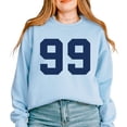 thumbnail image 5 of Football Jersey 99 -  Womens Sweatshirt, 5 of 9