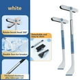 thumbnail image 4 of Miogawg Ice Scrapers For Car Windshield, 2 In 1 Snow Brush And Ice Scraper, Extendable Snow Brush For Car Windshield With Foam Grip, 180° Pivoting Brush Head For Car Automobile Vehicle Window, 4 of 9