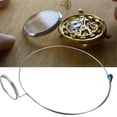 thumbnail image 4 of Eigraketly Lupa anillo de acero resistente al desgaste relojero herramienta joyero reloj lupa soporte Monocular herramientas de mantenimiento Artesanía, 4 of 6