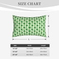 thumbnail image 4 of Fuzoiu Broccoli 1 Print Fuzzy Pillowcases, Super Soft Pillow Case Cover with Zipper for Bedroom, Sofa, Couch,Cozy Pillow Shams for All Seasons-14"x20", 4 of 6