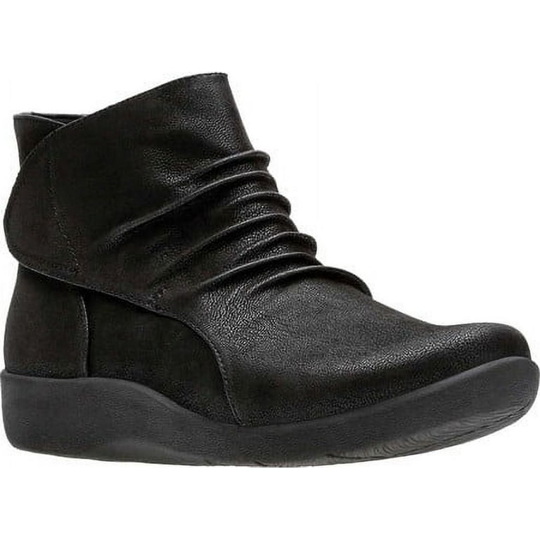 cloudsteppers sillian sway round toe leather ankle boot Walmart