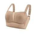 thumbnail image 5 of Arnsht Women's High Impact Sports Bra Front Adjustable Straps Underwire Plus Size Lingerie for Women Daily Bra Beige XXXL, 5 of 5