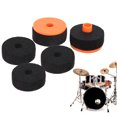 thumbnail image 3 of DRUM FELT PAD KIT WEAR RESISTANT ANTI FRICTION CYMBAL ACCESSORIES FOR DRUMS AND CYMBALS BLACK ORANGE RED, 3 of 7