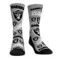 thumbnail image 3 of Men's Rock Em Socks Las Vegas Raiders All-Over Logo Underwear and Crew Socks Combo Pack, 3 of 3