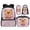 Heart Capybara, variant on Yspwyqan Kids Backpack Set 4Pcs with Lunch Box Pencil Case Water Bottle Bag, Strawberry Sloth Lightweight Double Zipper Bookbags for School Travel