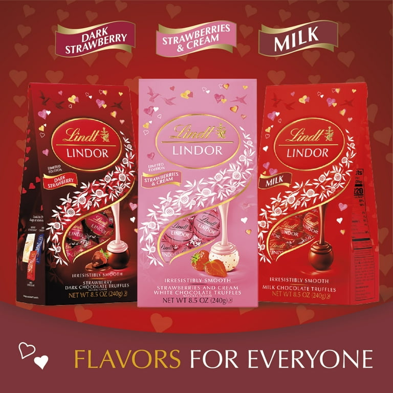 Lindt Lindor Milk Chocolate Truffles, Irresistibly Smooth