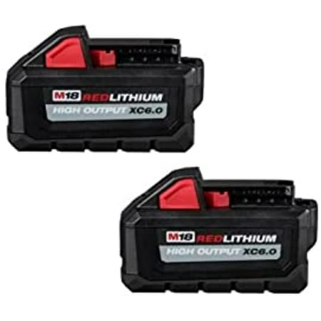 UPC: 0880192891125 | Milwaukee 48-11-1862 M18 Lithium-Ion High Output 6.0Ah Battery Pack (2-Pack)