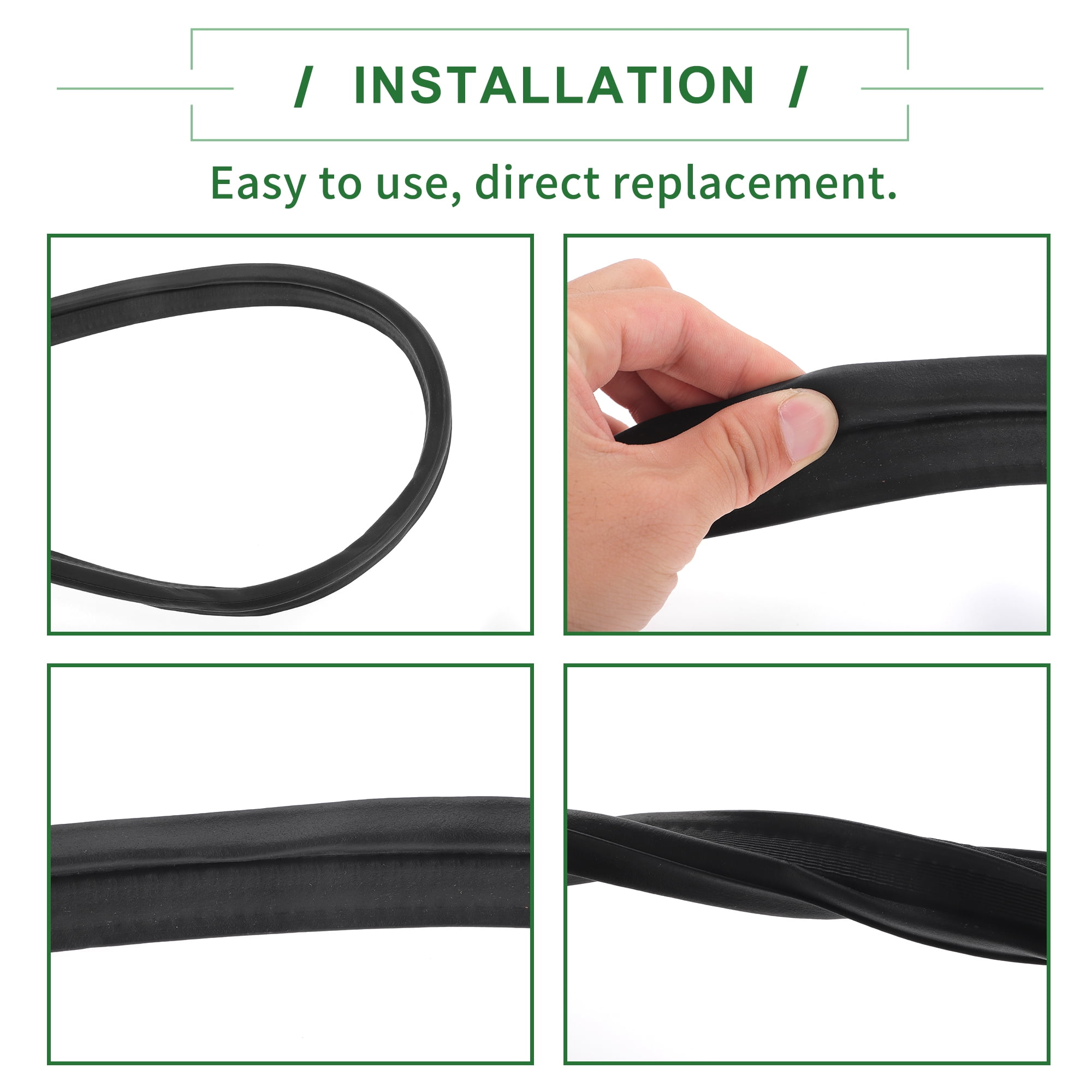 Unique Bargains Rear Trunk Lid Seal Gasket for Honda Accord Model No.74865T2A003