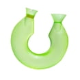 thumbnail image 4 of Bolsa de agua caliente para el cuello, bolsa de agua caliente, bolsa de compresas calientes, calentador de cuello y hombros de PVC con funda extraíble Verde, 4 of 9
