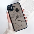 thumbnail image 1 of Funda para iPhone 12 Pro Max, carcasa rígida para PC, cubierta de astronauta, 11, 13, 7, 8 Plus, XR, Se 2020, 6, 6s, X, Xs, Mini cámara de protección Fivean unisex, 1 of 2
