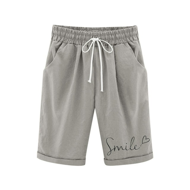 Shorts Filles Taille Haute Décontractée Vêtements d'Été Bébé Fille 9-10 Ans Mode Filles