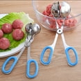 thumbnail image 4 of HomeLife Meatball Maker Eco-friendly Rust-proof Stainless Steel Manual Meatball Cookie Dough Scoop for Home, 4 of 13