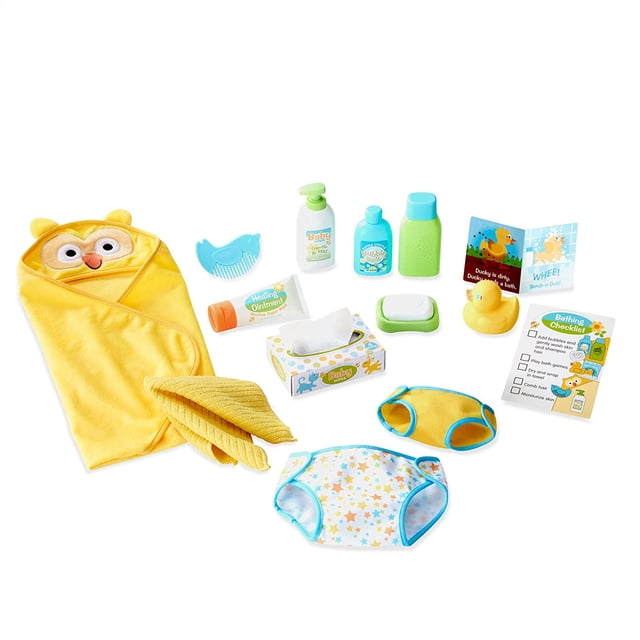 Set de Cambio y Juego para la Hora del Baño Melissa & Doug con 19 Accesorios Infantil Melissa & Doug MD-0885
