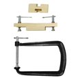 thumbnail image 4 of Bunblic Classical Guitar Bridge Clamp Guitar Bridge Install Clamp Luthier Tool Quick Fastening Metal Fixture Clip Bridges Repair Tool with accessories, 4 of 8