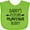 Apple Green, variant on Inktastic Daddys Future Hunting Buddy Boys or Girls Baby Bib