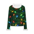 thumbnail image 5 of Christmas Sweatshirts for Women Sweatshirt Hoodies Fashion Hoodies & Sweatshirts Plus Size Long Sleeve Tops Dressy, 5 of 5