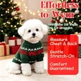 thumbnail image 5 of Bifavgk Christmas Dog Sweater, Warm Knit Turtleneck Puppy Pullover, Winter Holiday Pet Clothes for Small & Medium Dogs, 5 of 9