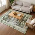 thumbnail image 7 of Addison Rugs Mayfield Premium Machine Washable Transitional Global Olive Rectangle Rug, 10' x 14', 7 of 7