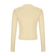 thumbnail image 5 of ATENAR Womens Tops,Tops for Women,Soft,Stretch Fabric,Warm,Comfort Fit,Khaki,XL, 5 of 7