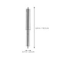thumbnail image 2 of ETHZZLE 5Pcs Chrome Finish Toilet Paper Holder Replacement Spindle with Springloaded Plastic Rollers, 2 of 8