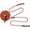 Orange, variant on 12FT 20FT 30FT 50FT Reflective Dog Tie Out for 2 Dogs, No Tangle 1/3 Inch Nylon Rope Long Tether for Two Dogs, Dog Trolley Runner for Yard Outdoor Camping