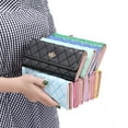 Women Leather Bifold Wallet Clutch Card Holders Purse Lady Long Handbag