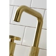 thumbnail image 4 of Kingston Brass KS1417RX Belknap Widespread Bathroom Faucet with Push Pop-Up Drain, Brushed Brass, 4 of 8