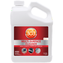 303 Multi-Surface Cleaner - Safely Cleans All Water Safe Surfaces, Including All Types of Fabric and Vinyl, Rinses Residue Free, Manufacturer Recommended, 1 Gallon (30570)