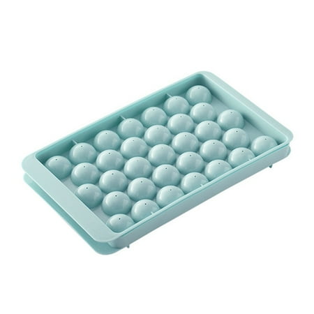 

Ice Cube Tray with Lid Ice Cube Mold Circle Ice Cube For Making Cocktail Whiskey