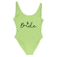 thumbnail image 3 of Traje de Baño Mujer Traje de Baño Sexy de Moda Para Mujer, Bikini Con Estampado de Letras, Traje de Baño Sin Mangas, Diseño Sin Espalda Para Playa de Verano, 3 of 3