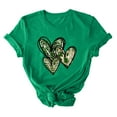 thumbnail image 3 of LSLJS T-shirt Imprimé pour la Saint-Patrick avec Col Rond et Manches Courtes, Cadeaux pour Femmes, 3 of 3