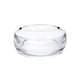 thumbnail image 3 of Cenicero de cristal redondo transparente for sala de estar, oficina, escritorio, mesa de centro, adornos, 3 of 3
