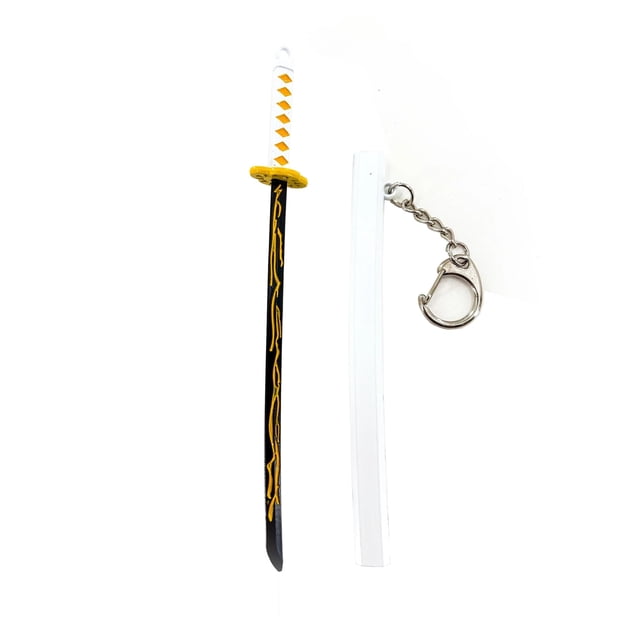 Medieval Depot Zenitsu Hero Inspired Mini Sword Keychain Replica