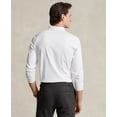 thumbnail image 3 of Polo Ralph Lauren Men's White Classic Fit Long Sleeve Polo Shirt White Large, 3 of 4
