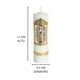 thumbnail image 2 of Cirios decorados con 30 piezas Virgen de Guadalupe, 2 of 3