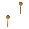thumbnail image 3 of MLINS 2pcs Wooden Serving Ladle Cooking Kitchen Ladle Server Gravy Ladle Wooden Kitchen Tool Wood Unique Grain Ladle, 3 of 8