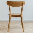 thumbnail image 4 of Dining Chairs, Wooden Chair, Dining Table Chair, Natural Oak Wood Dirt-Free Wood Chair, Table Chairs for Dining Room Living Room,  Living Room Chairs, Oak, 4 of 7