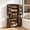 Deep Brown, variant on LEDREM 71.7"H Kitchen Pantry Cabinet with 4 Doors and 1 Drawers, Solid & Sturdy, Storage Cabinet for Entryway, Kitchen, White
