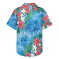 thumbnail image 4 of KUIFORTI Sea Turtle Matching Outfits for Couples Casual Beach Vacation Party Shirt Lightweight Mens Shirts Casual Breathable Suitable for Everyday Casual Wear, 4 of 7