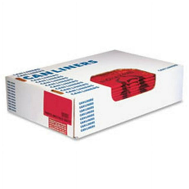 Heritage Bag HERA8046PR 1.3 mil Sacs Biohazard Rouges - 200 par Carton