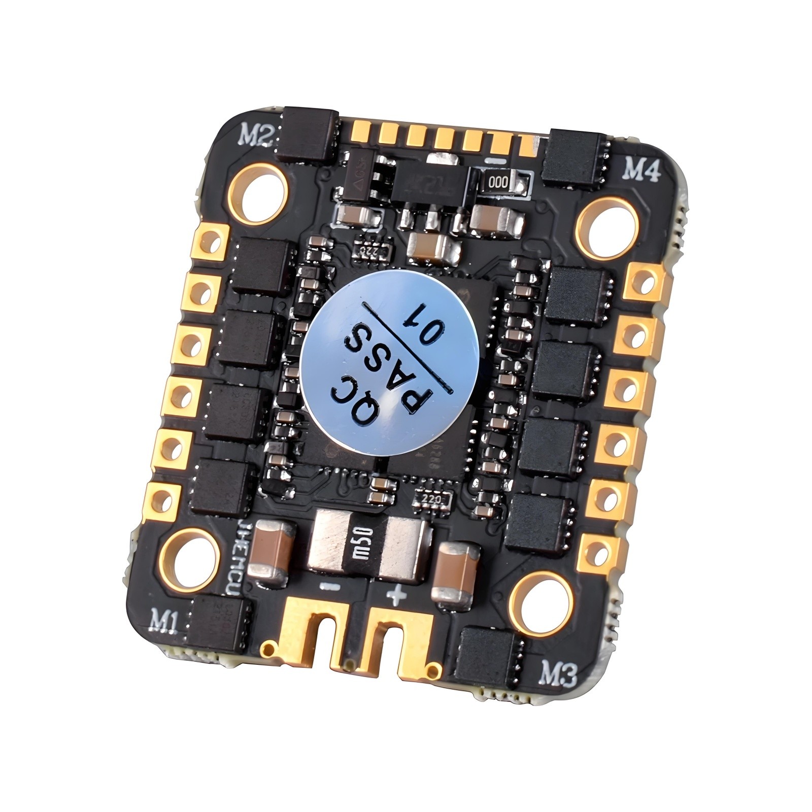JHEMCU EM40A 4-in-1 Brushless ESC – 40A BLHeli_S DShot600 Electronic Speed Controller for FPV Racing Drones, 2–6S LiPo, 20×20mm Mounting