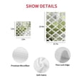 thumbnail image 7 of Sage Green Morocco Kitchen Dish Towels for Drying Dishes Set of 3, Vintage Grey Shabby Chic Plaid Waffle Weave Microfiber Hand Tea Bathroom Towels Quick Dry & Absorbent Towel 15.7x23.6, 7 of 7