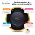 thumbnail image 3 of JumpSport 350 PRO Fitness Trampoline, Cardio Workout Equipment, 39 Inch, Radiate, 3 of 12