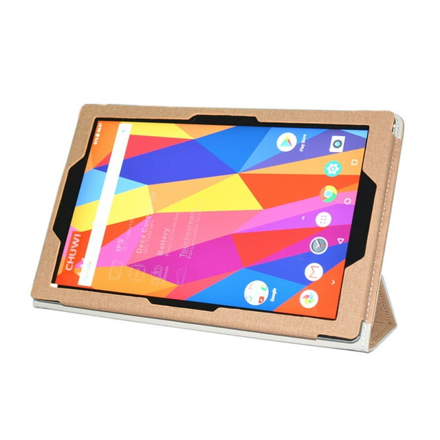 For CHUWI Hipad X Case High Quality Stand Pu Leather Cover for CHUWI Hipad Max Air Pro Hi Pad Plus Tablet PC Protective Case gold hipad max 10.36