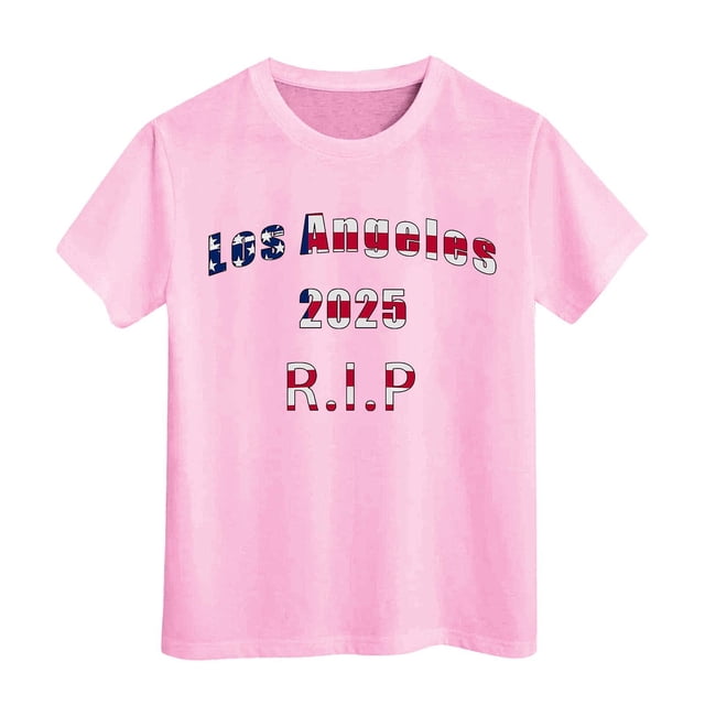 Ween Robe Chemise Graphique Enfants la R.I.P Décontractée Imprimée à Manches Courtes T-Shirt